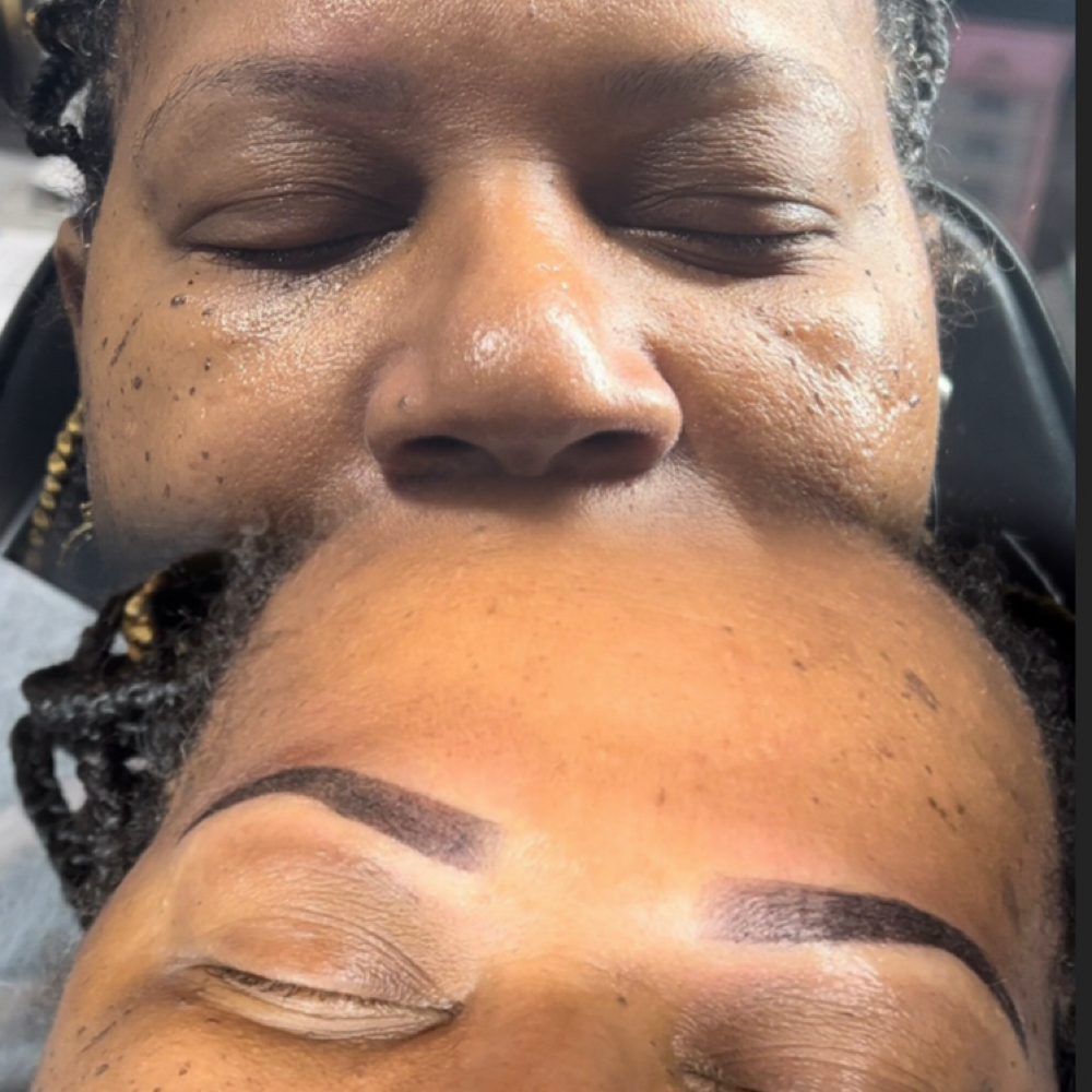 Ombre Eyebrows at Candi Coated Ink in Detroit, MI