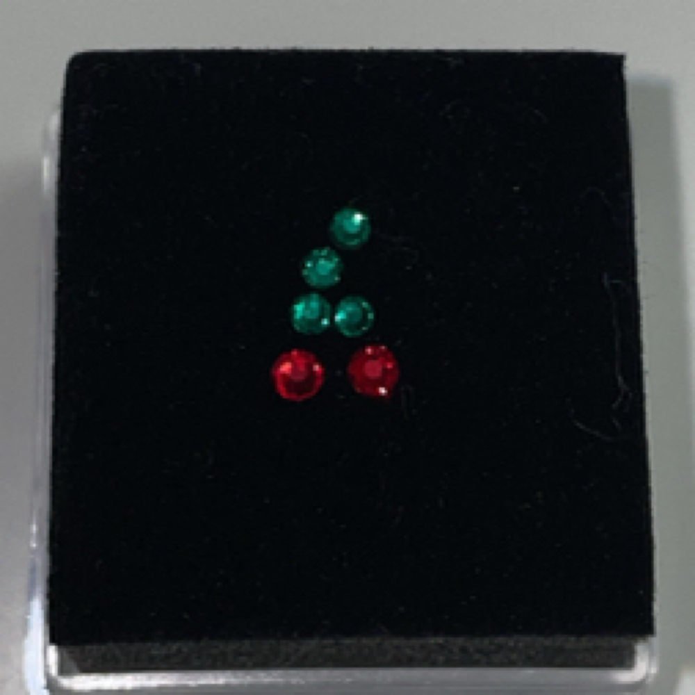 Swaroski Cherry Tooth Gem Design 🍒 at Luxurious Enamel in Phoenix, AZ