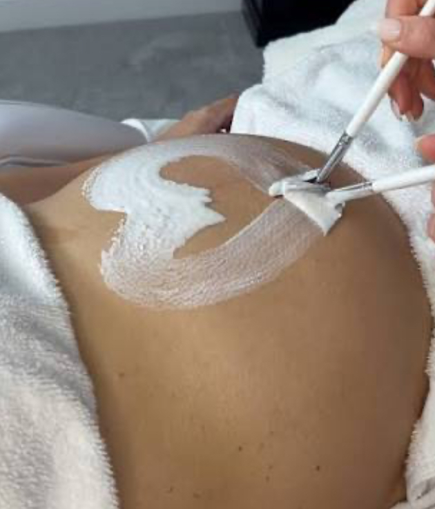 Mom To Be Belly Mask at Signature Skin Spa in Scottsdale, AZ