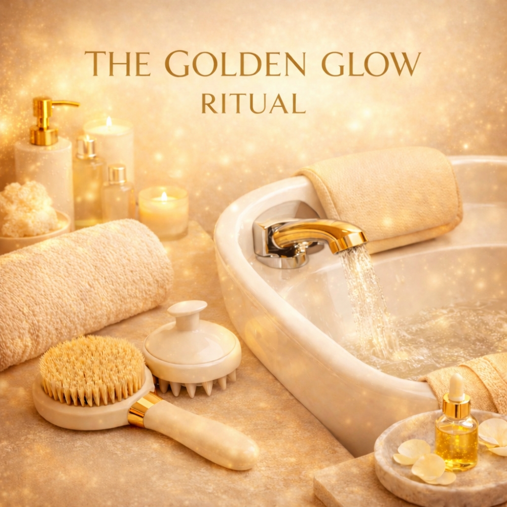 The Golden Glow Ritual at Savor Head Spa & Salon in Sherman, TX