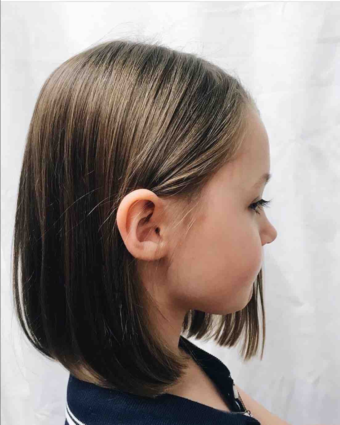 Child's Haircut and Style