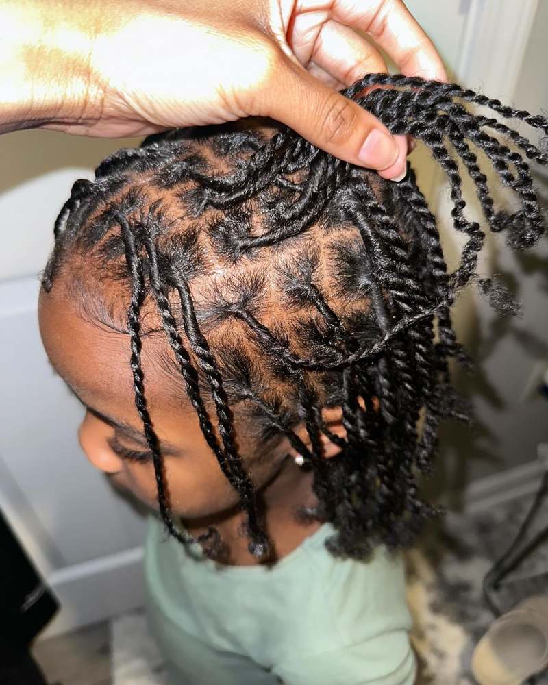 Starter Locs W/ 2strand