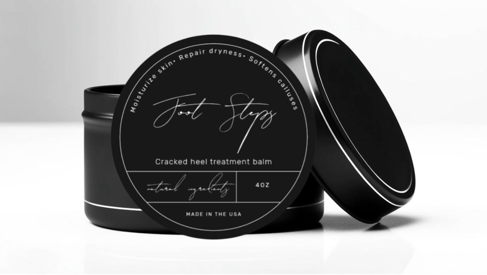 Cracked heel treatment balm