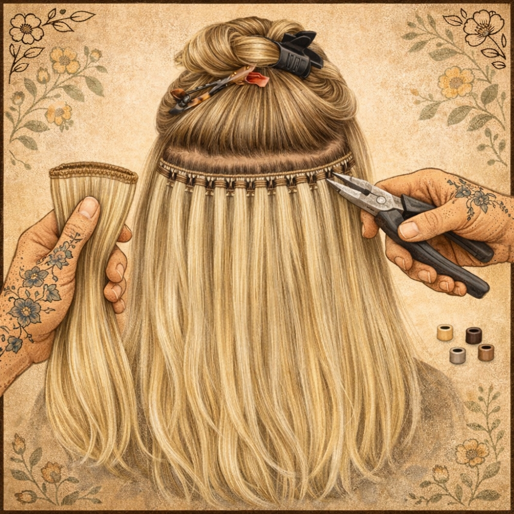 Weft Extensions at Stones and Strands LLC in Abilene, TX