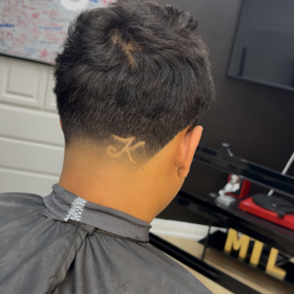 Half Design •Add-on • at MTL CUTZ in Upland, CA