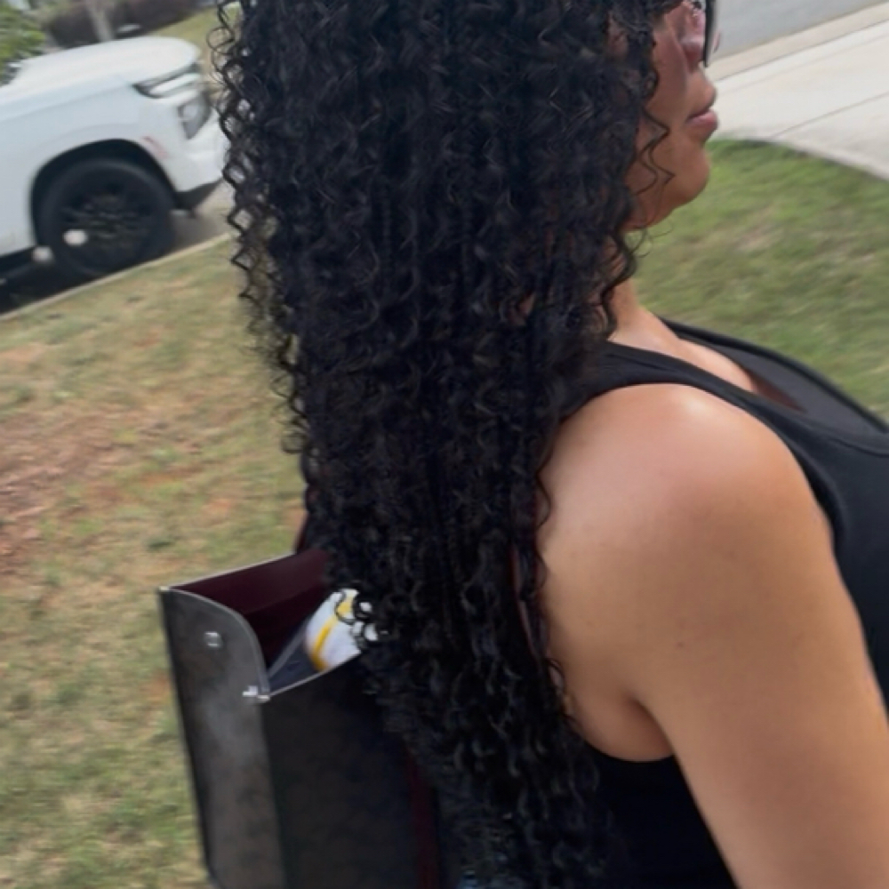Medium Boho Knotless( For Adults) at Natasha Martin Hair Vision LLC in Greensboro, NC