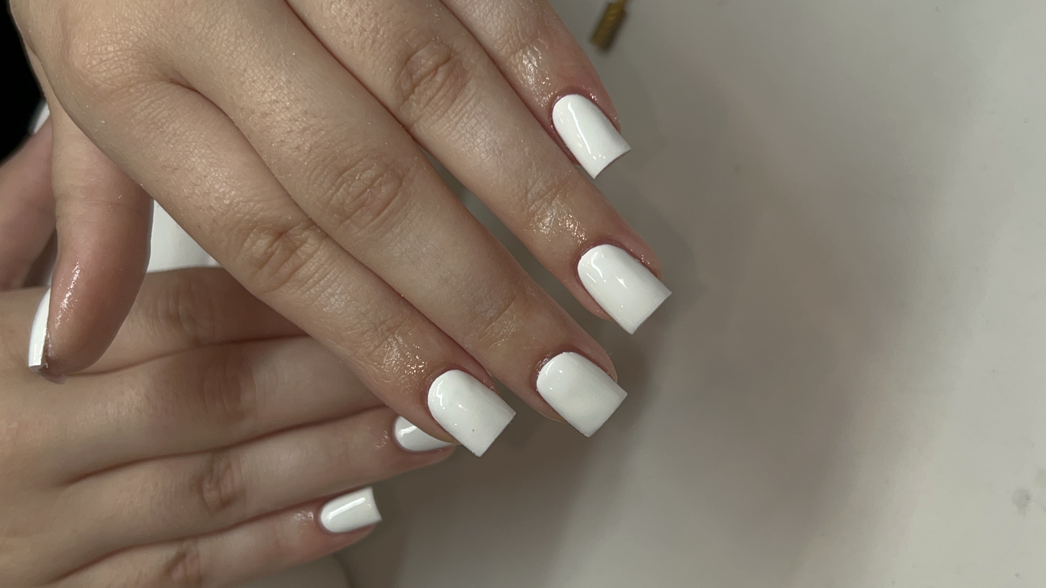 Short Plain Set at The Posh Nail Co in Bronx, NY