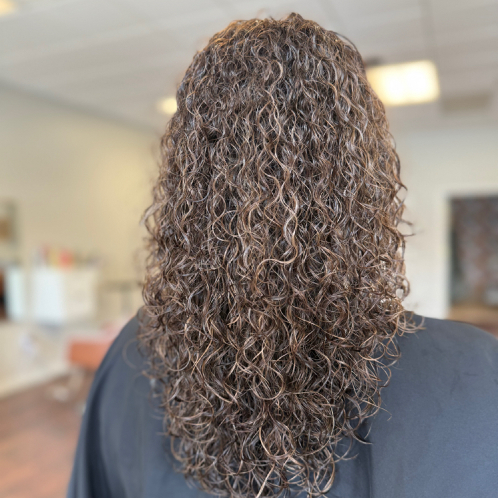 Curly Cut at Abby’s Glam Studio in Callahan, FL