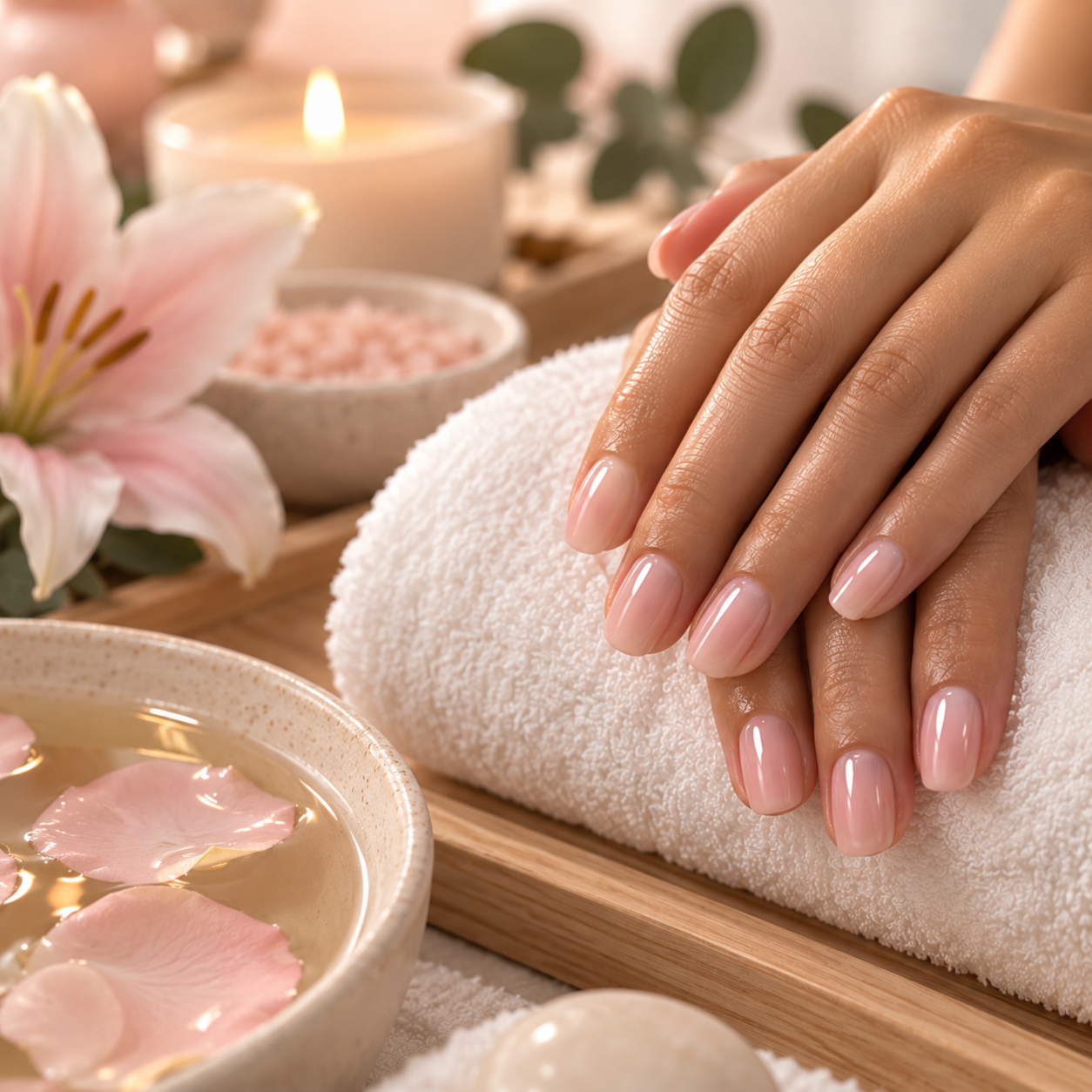 Luxury Manicure Spa at VictoriaJoyNails in Salado, TX