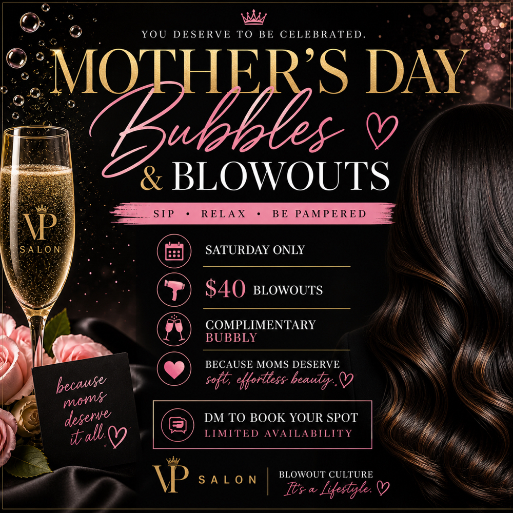 Bubbles And Blowouts at Vintage Pearl Salon, LLC in Birmingham, AL