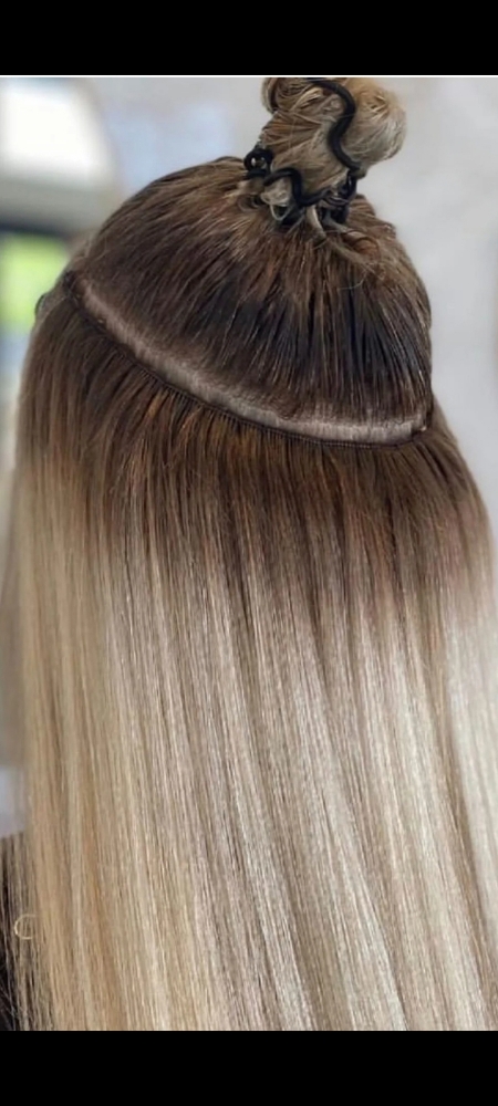 Hair Extension-Weft Installation