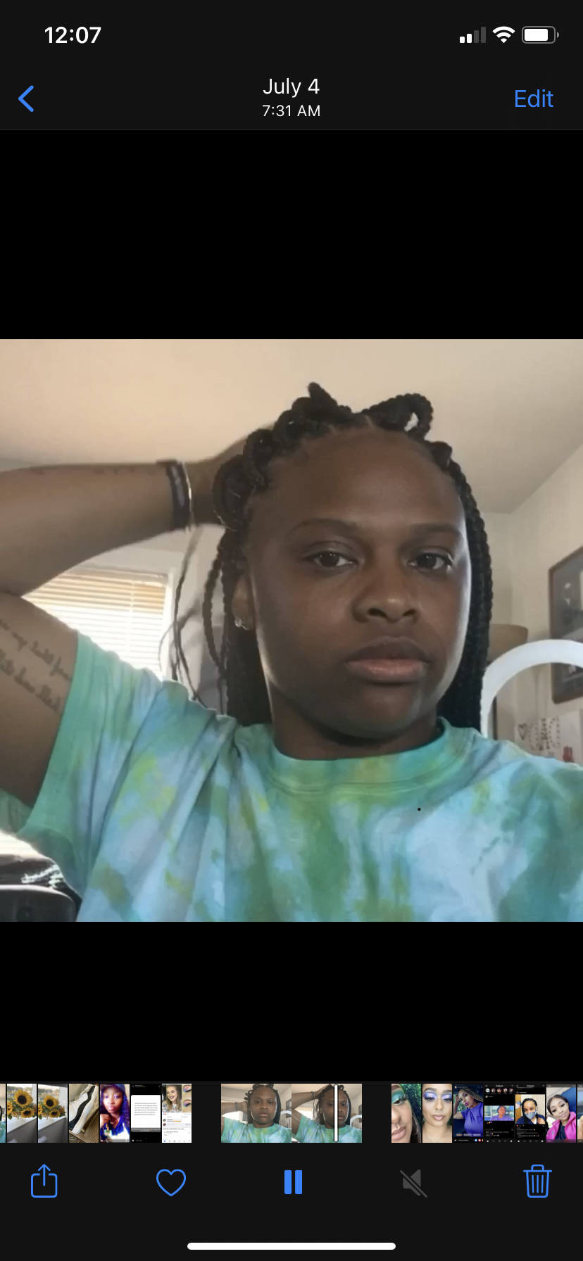 Medium Box Braids