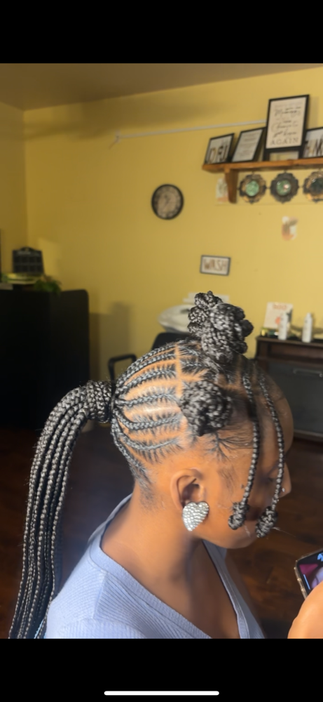 Feed In Braids at AuNiya Dawkins in Johns Island, SC