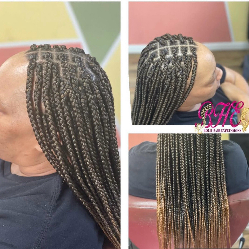 Smedium Box Braids at Erica Sam in Opelousas, LA