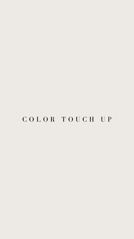 Solid Color Touch Up