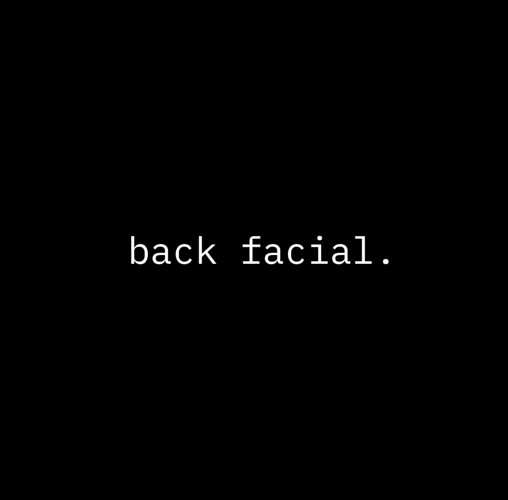 clear skyn back facial