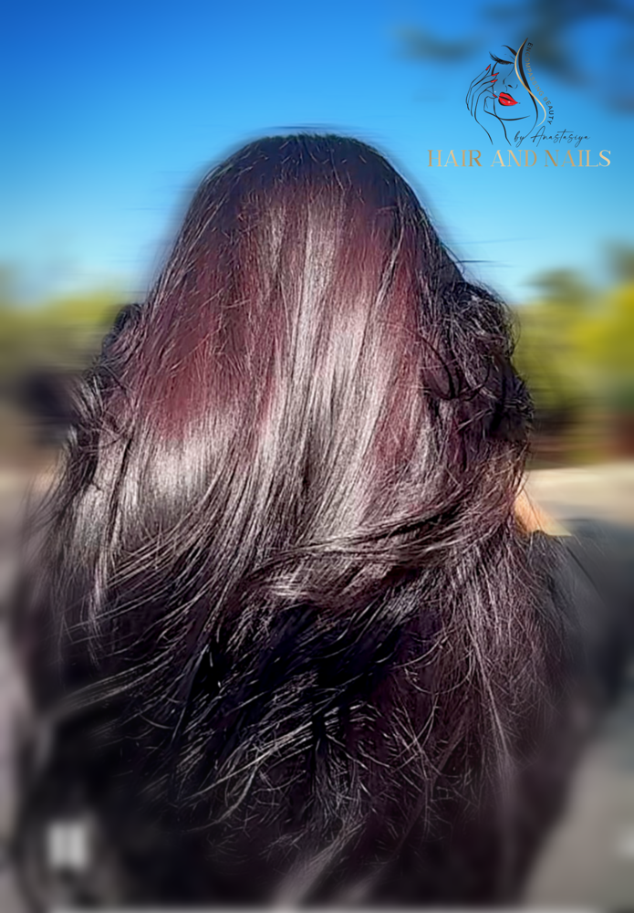 Cut + Root Retouch + Blowout