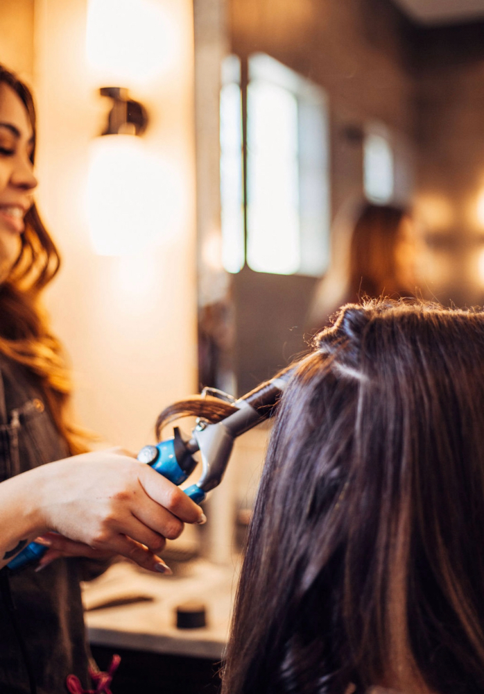 Style/Flat Iron. Curl.