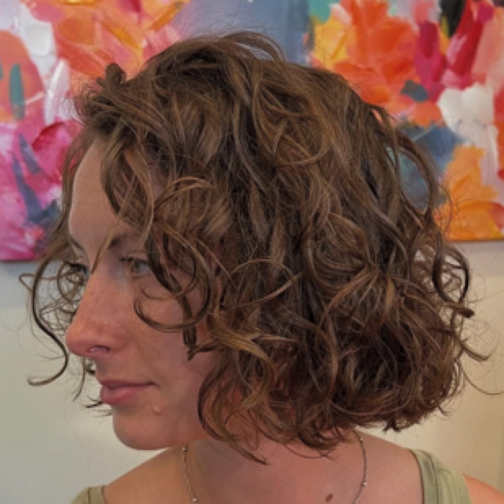 Curly Cut at Jamie Dajuan Salon in Savannah, GA
