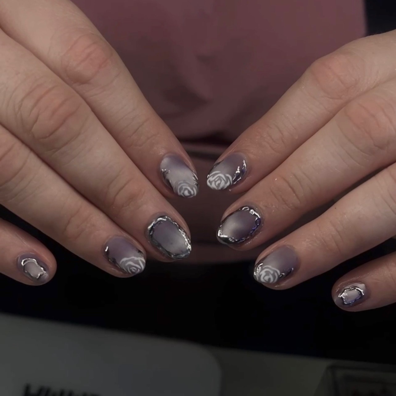 Chrome Nail Art at Daya's On Point Nails Studio in Pittsburgh, PA
