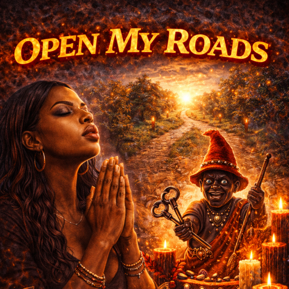 Open My Roads Please! Elegua! at Munchkin Tarot & Oracle in Greensboro, NC