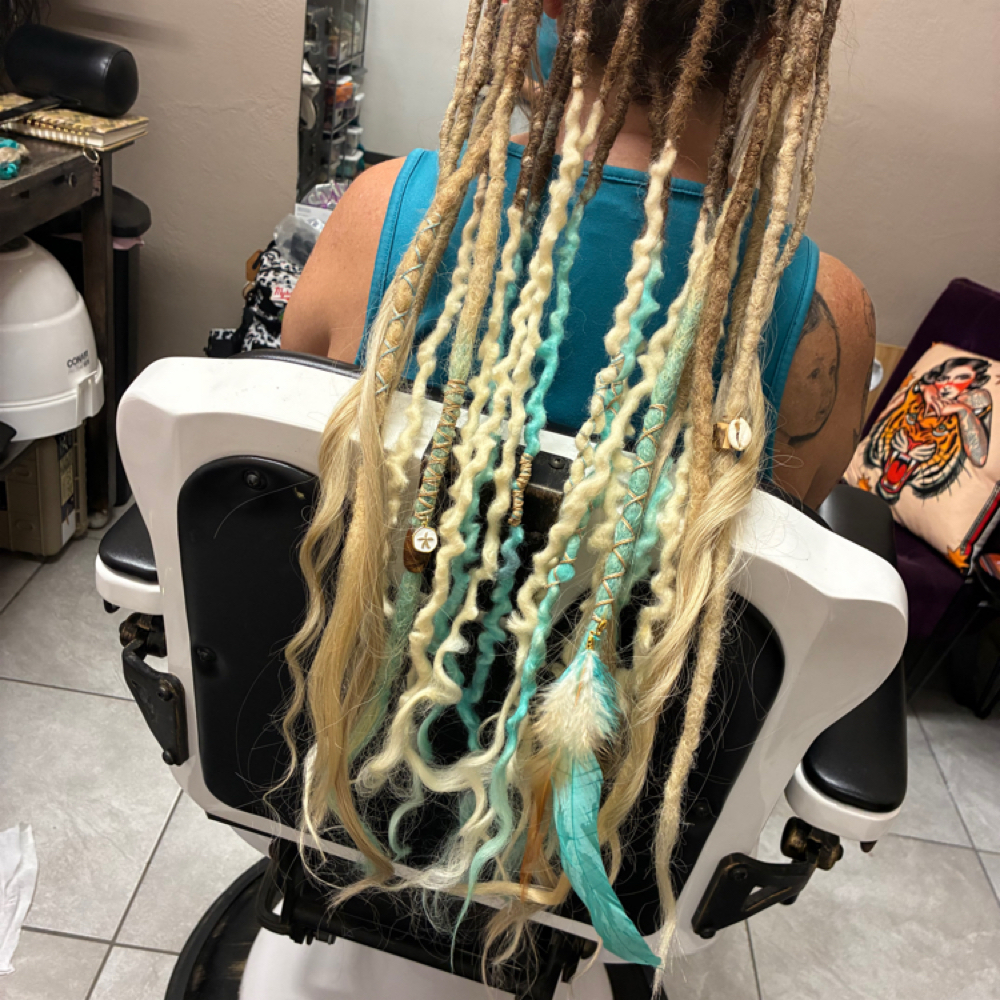 Client Deposit at Loc’d N Loaded Dreadlock Designs in Grover Beach, CA