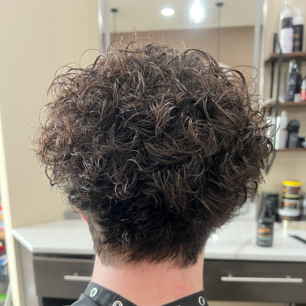 Perms (Body Wave/Straightening) at HIS Palace Men's Grooming in Blaine, MN
