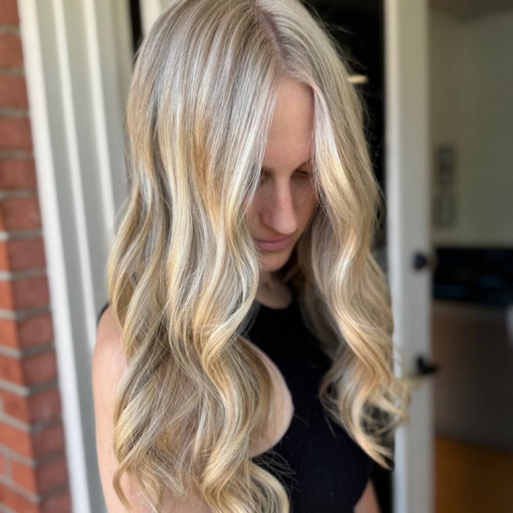 Full Blonding at Tenth Street Hair Lounge in Riverside, CA