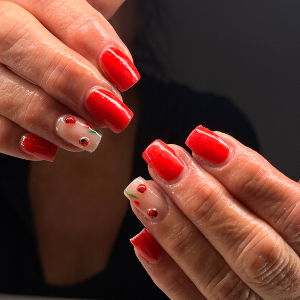 Acrylic Fill Ins/ Blance at NailsByRae in Northwood, OH