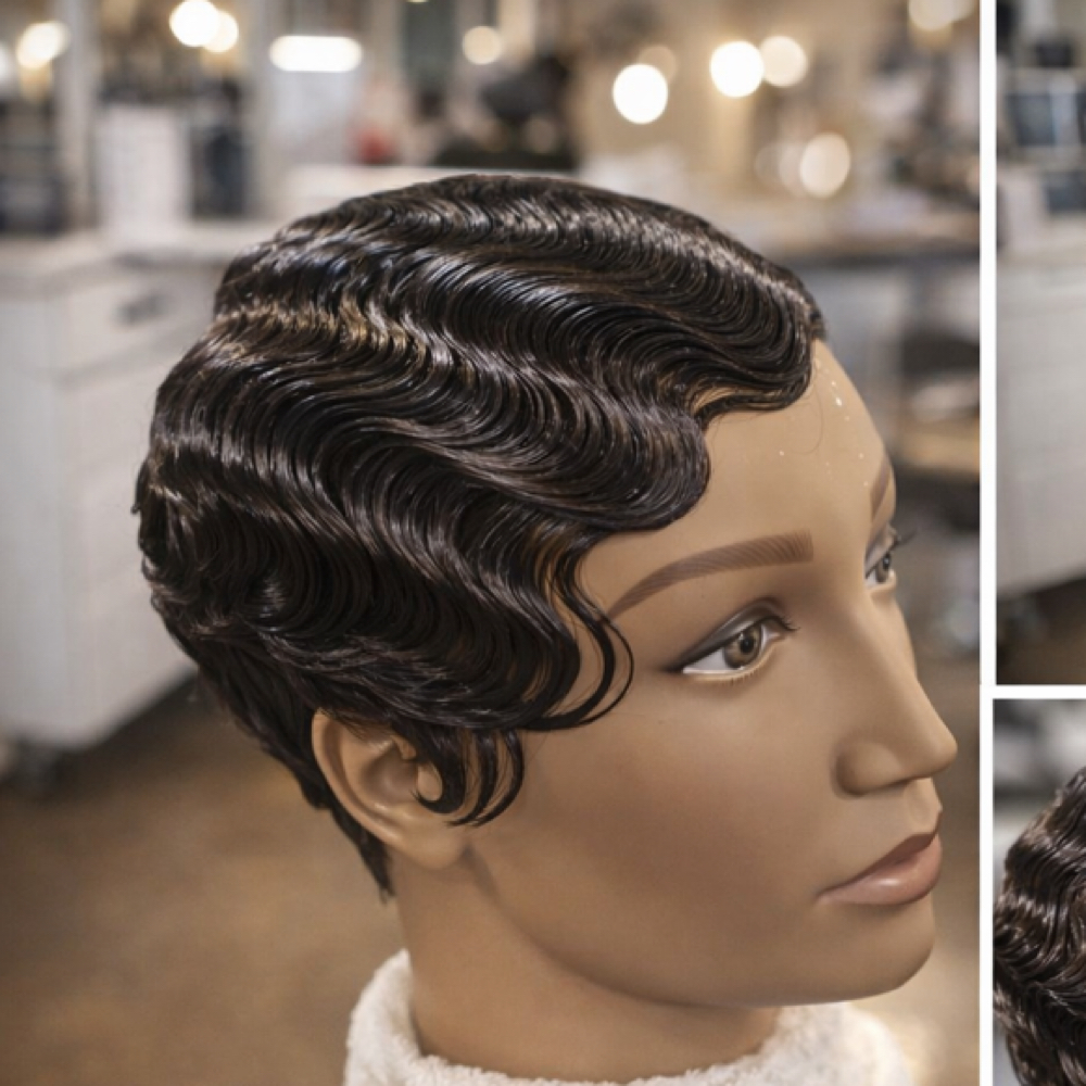 Finger Waves at RoyalTea Stylez in Houston, TX
