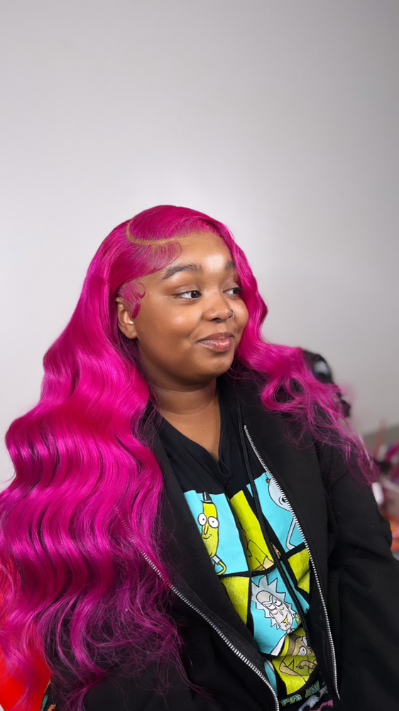 Wig install + Custom color