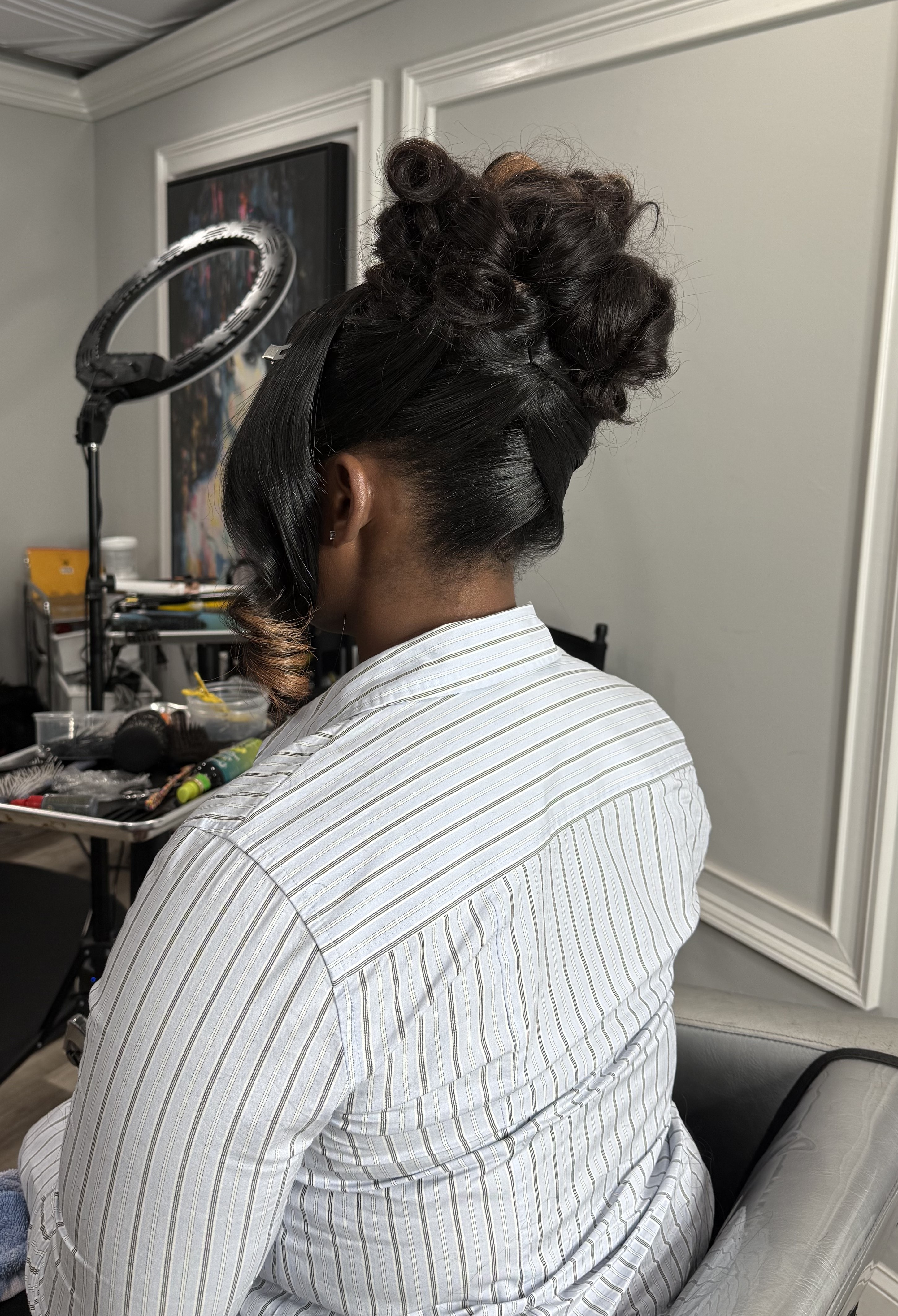 Quick Weave Updo
