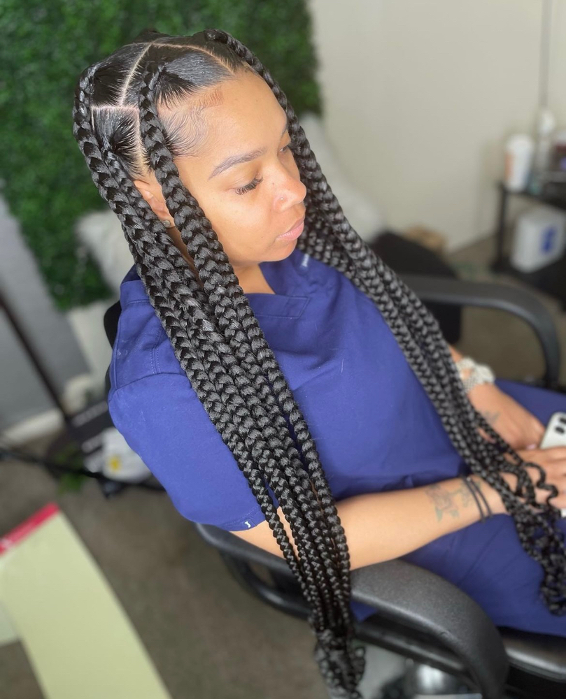 Jumbo Knotless Braids