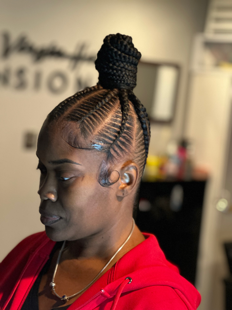 Stitch Into A Bun