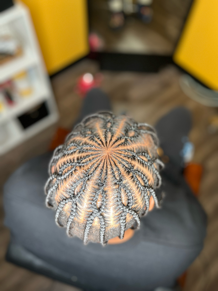 Men's Half Of Head