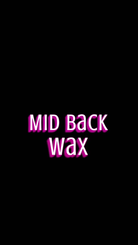 Mid Back Wax