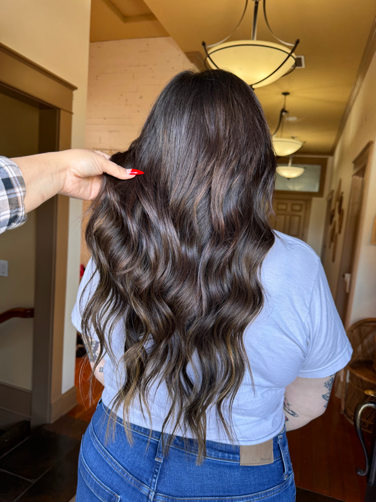 Tape-in Extension Length