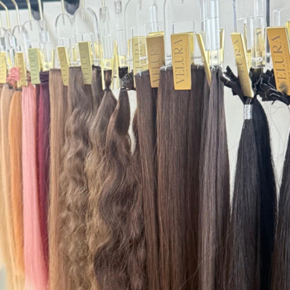 Extension Consultation at Seamless Hair Design in Lexington, KY