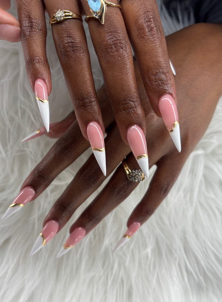 Long Full Set at Moní Nails & Beauty LLC in Dallas, TX