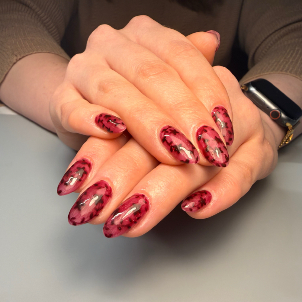 Structured Gel Manicure with Kayles at Heartbreak Nail Club in Asheville, NC