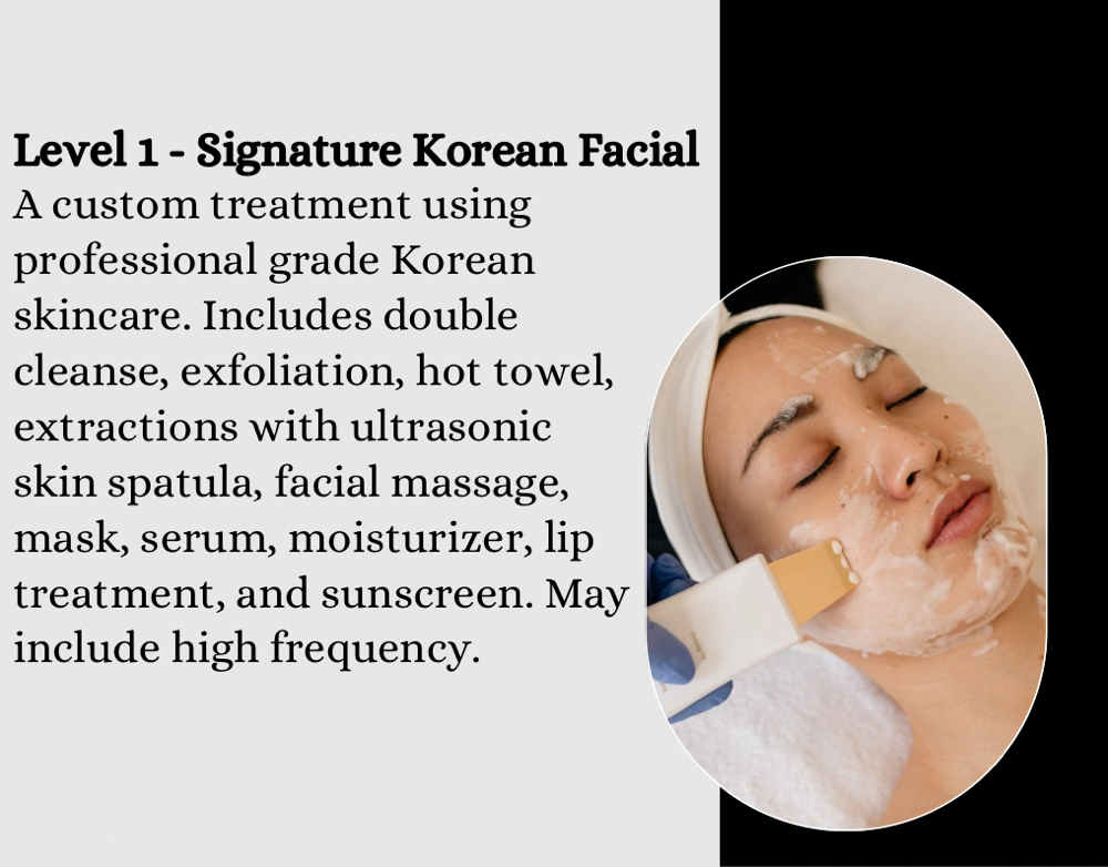 Level 1 - Signature Korean Facial