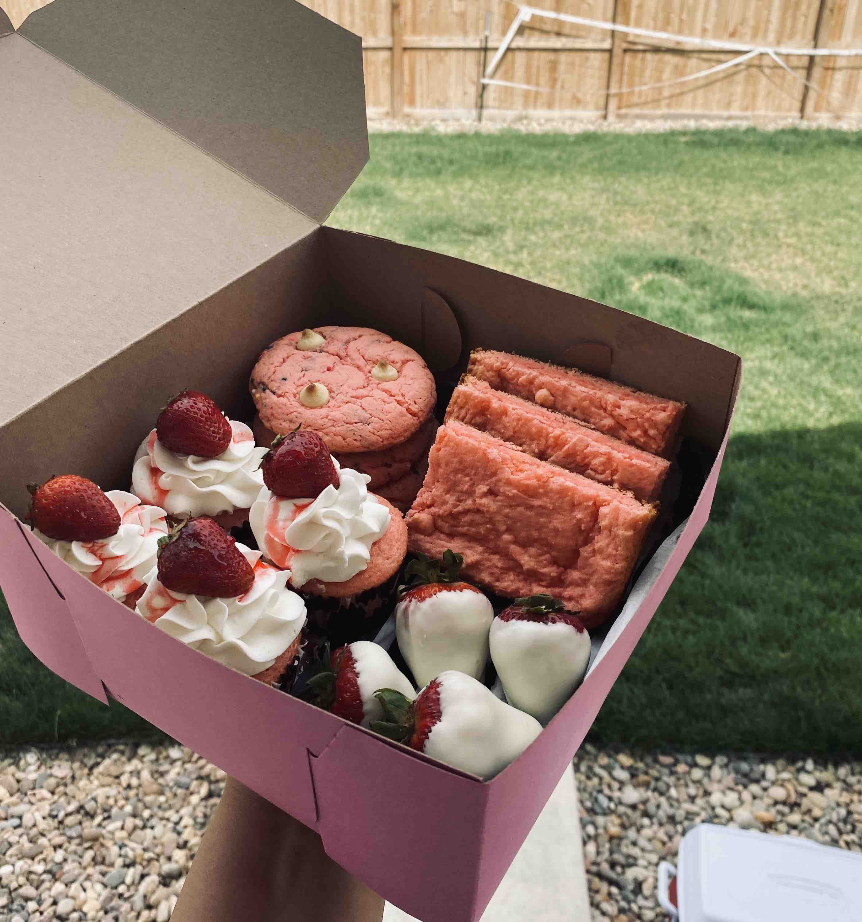 Strawberry Lover’s Box at Sweeter than Honey in Dacono, CO