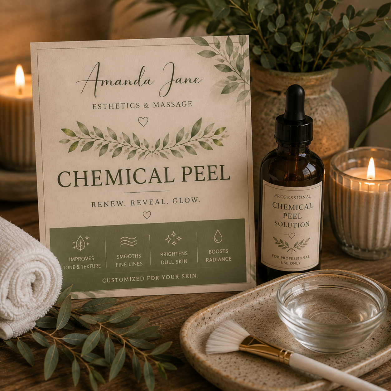 Chemical Peel at Amanda Jane Esthetics & Massage in Salado, TX
