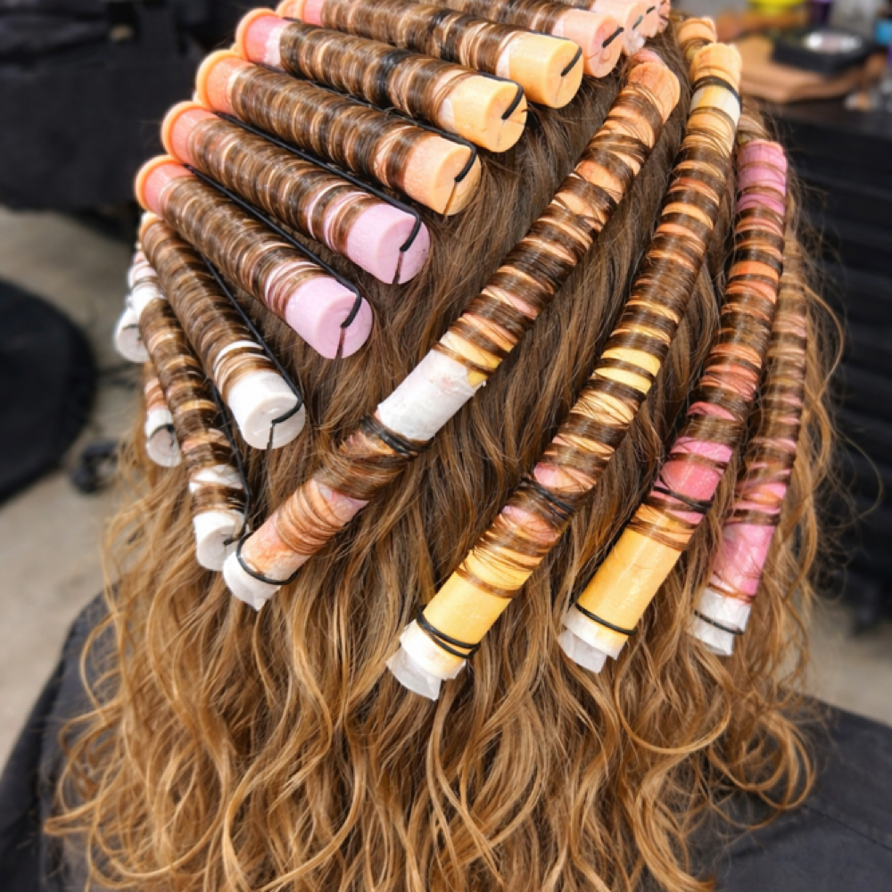 PERM (Long Hair ) at Katherine Rae Hair in Kokomo, IN