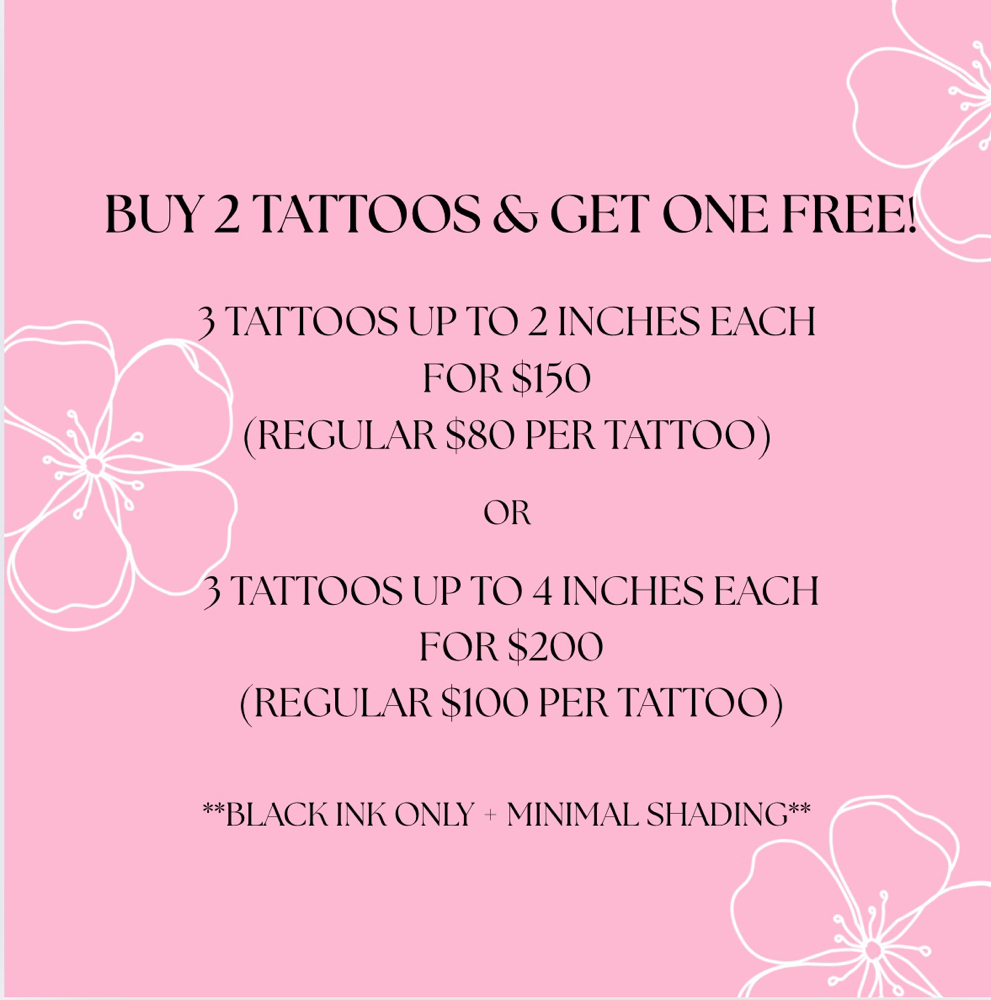 Buy 2 Get One Free!