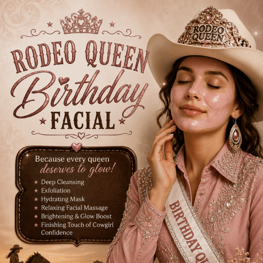 Rodeo Queen Birthday Facial at Outlaw Glow in Copperas Cove, TX