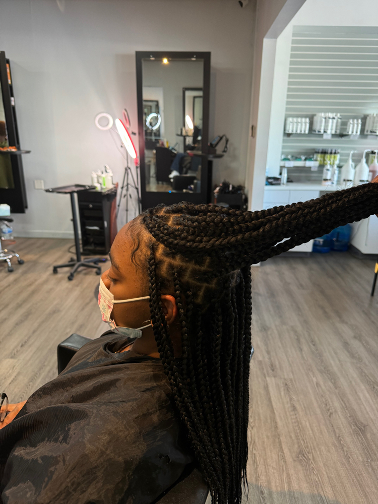 Large Knotless Braids at ByGemJayla in Columbus, OH