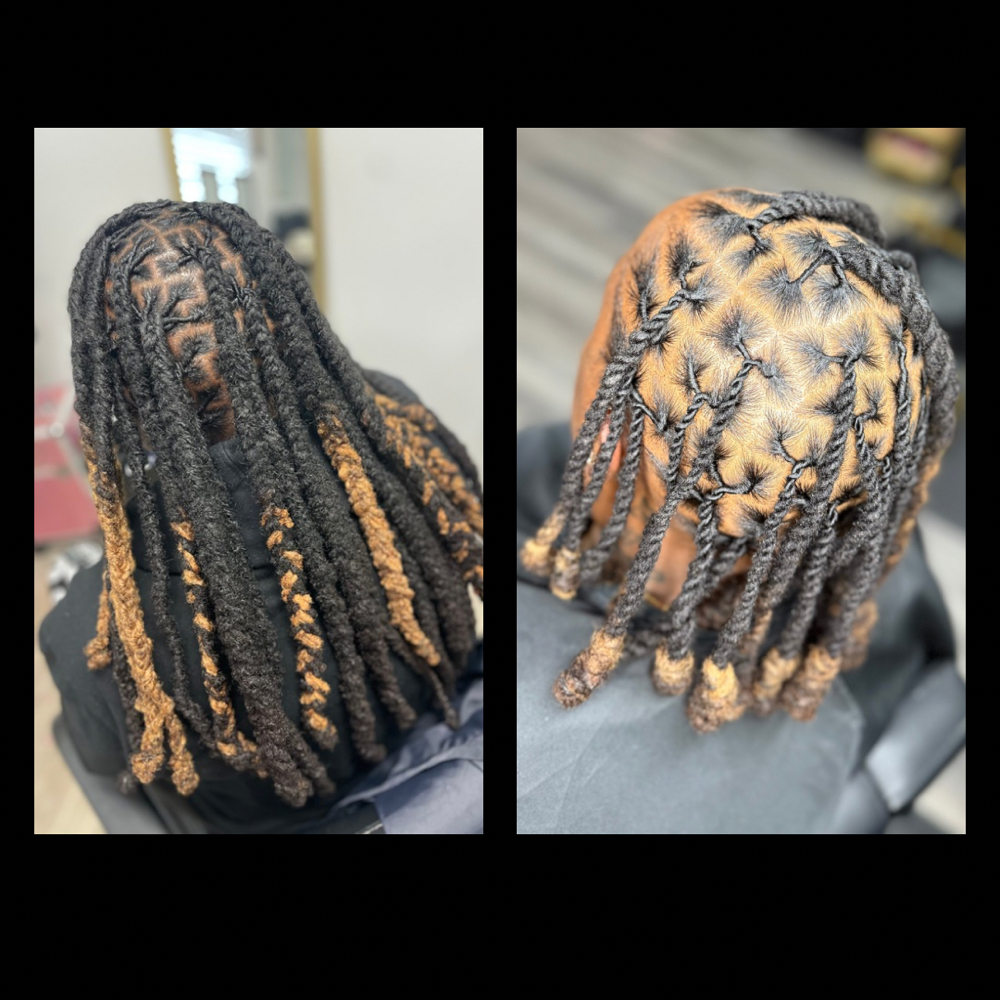Retwist W/ Rope Twist Or Plaits at NaturaLee Styling LLC in Charlotte, NC