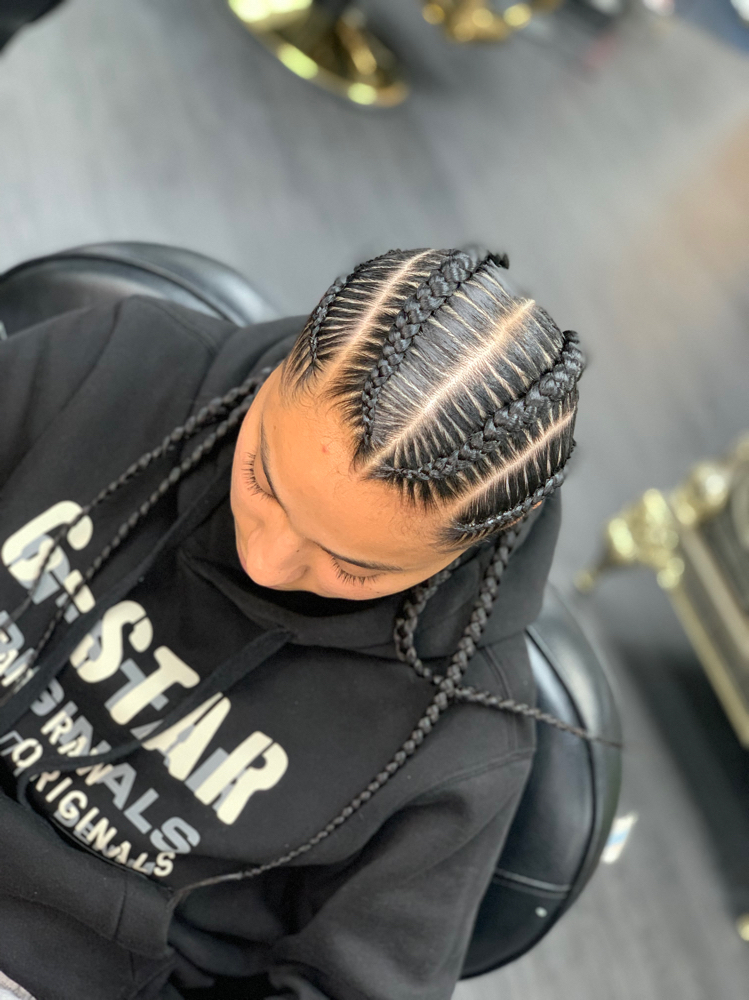 4 Braids (Full Head)