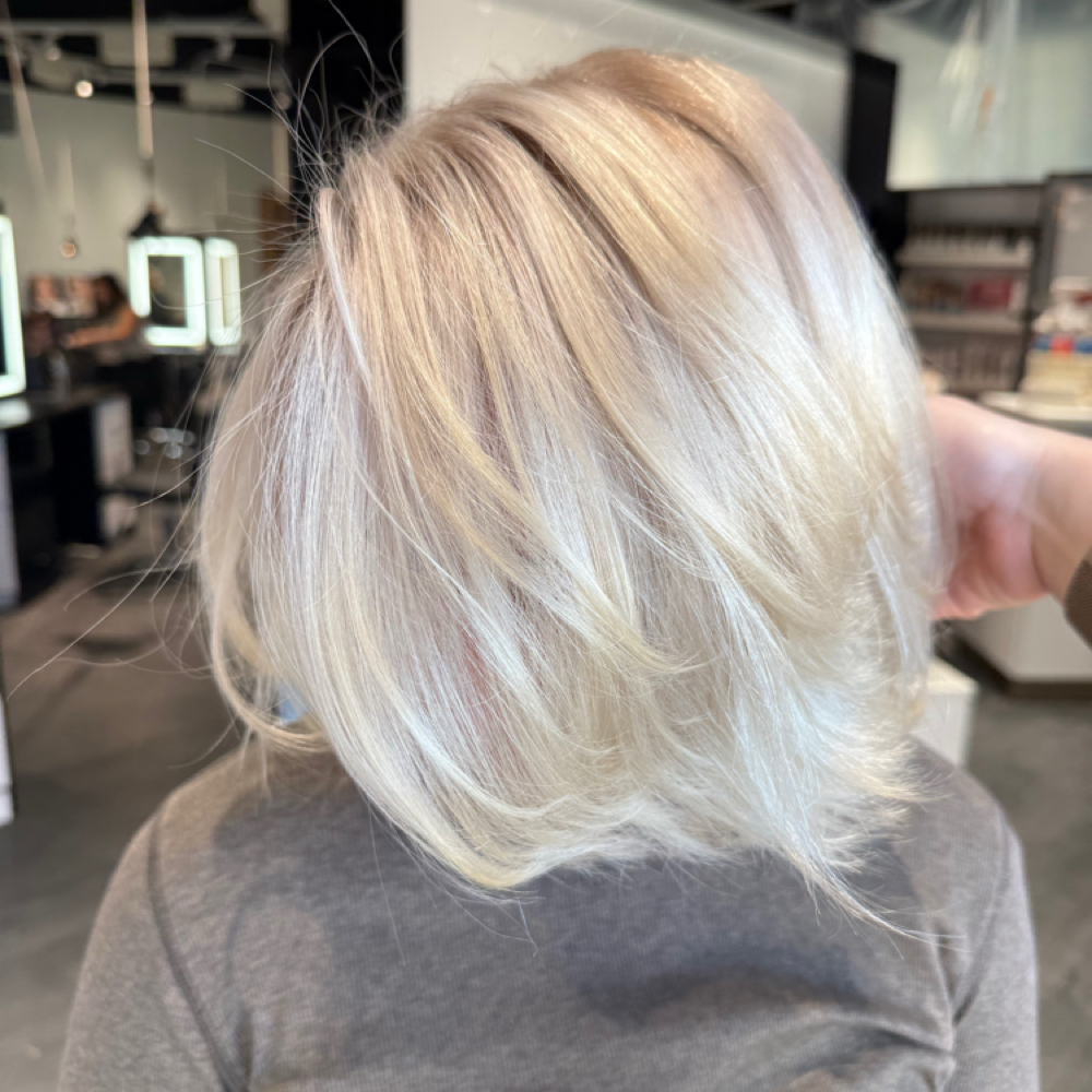 ROOT SMUDGE/TAP ADD ON at Sammistylist Hair in Bryan, TX